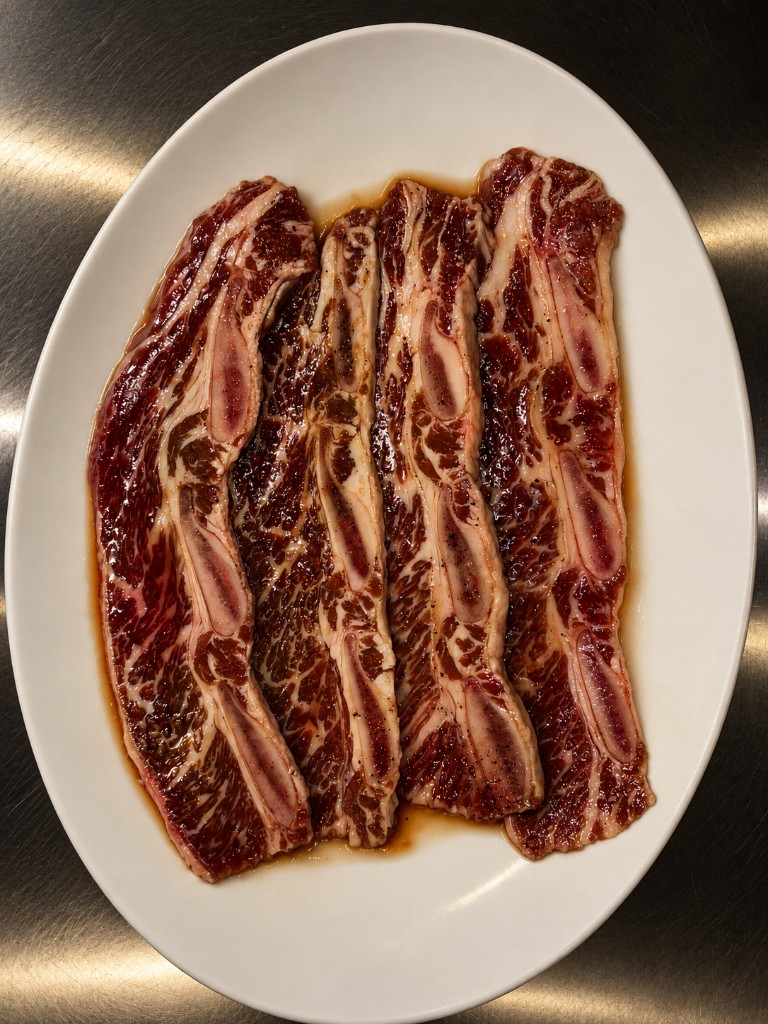 L.A. Galbi — marinated short ribs