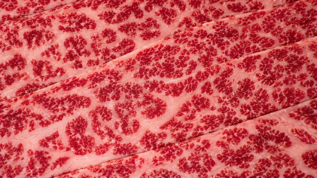 Marbled beef close-up